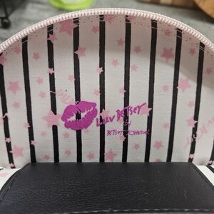 Betsey Johnson cat unicorn coin purse